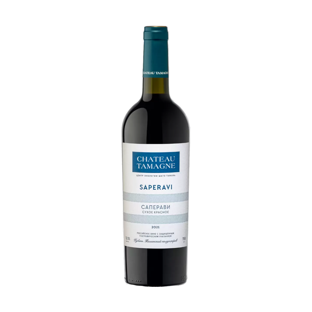 Château Tamagne Saperavi, 0,75 л — красное сухое вино